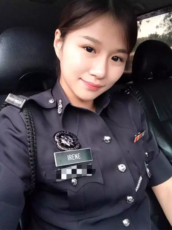 回顧 ! 最溫暖 ! 大馬最索華裔女警爆紅私生活照被網民起底曝光..!!