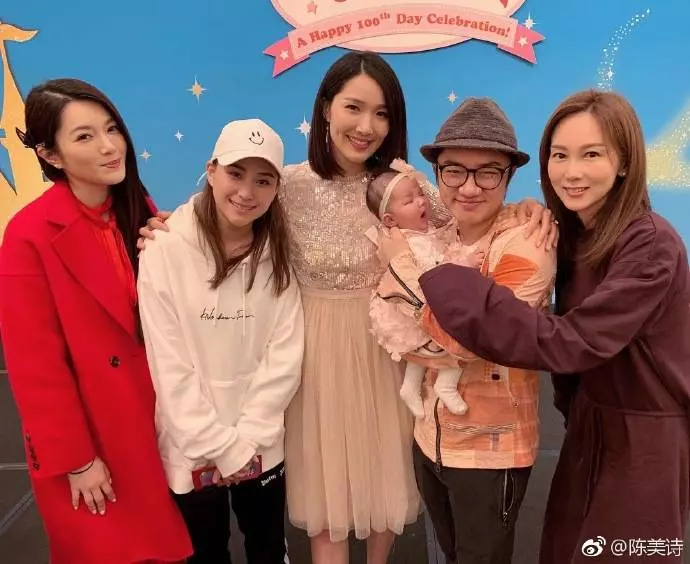 星光熠熠!王祖藍愛女Gabrielle百日宴竟然請到中港明星到場!影后、鬼後、視後都給臉出席!
