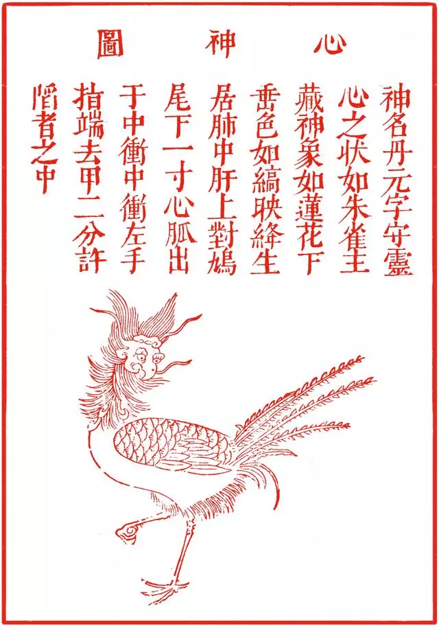 古人認為五臟之中有五個神,它們的模樣難以描述