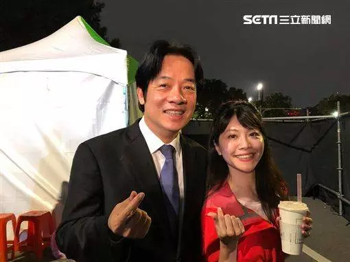 力挺賴清德參選 高嘉瑜貼出手比愛心照:他是最後絕地武士
