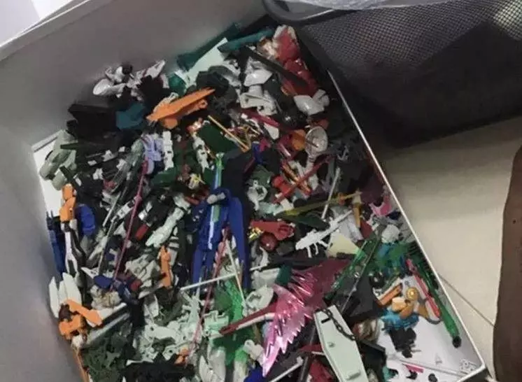 太可怕了!屁孩破門而入,把價值100萬新臺幣手辦全部破壞!求漫迷小哥的心理陰影....