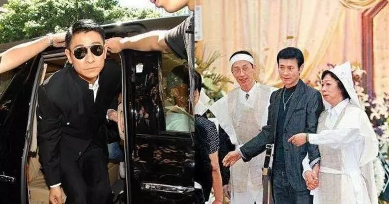 天王劉德華受他提攜,被發現時已僵硬,4任妻子7個子女大鬧靈堂爭遺產