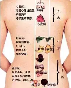 三焦主升降諸氣和通行水液,怕堵!看看你的三焦堵到什麼程度