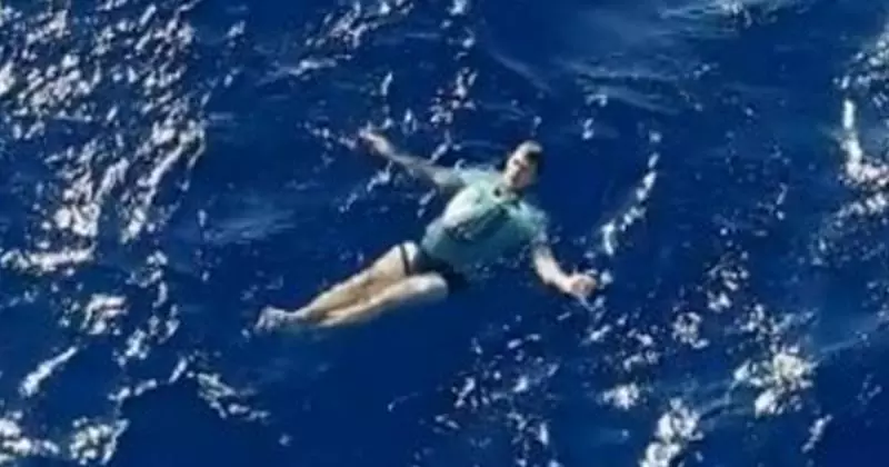 搭船突落水!男子想起「海豹部隊絕招」 解褲帶漂3小時獲救