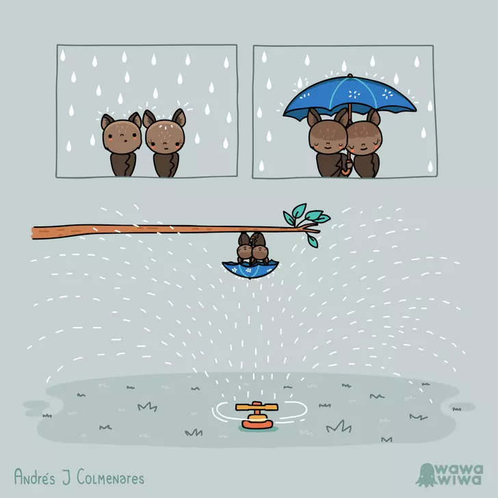 5張「太有後勁會笑很久」的幽默插畫,腦袋太僵硬的會看不懂~