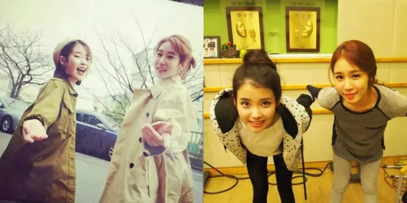 忘年之交!IU「小閨蜜11歲」視彼此為知己 至親姊妹情「再忙也要見一面」:有妳很幸福~