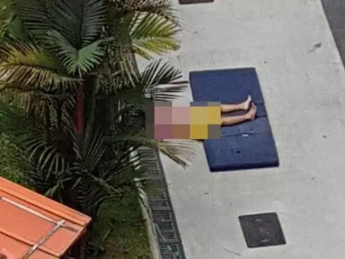 驚心動魄 !! 女傭8樓窗外飛墜,鋪床褥也救不回她 .....