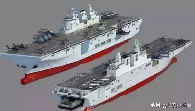 這是傳說中的075?中國海軍又一新艦現身!排水量全球老二