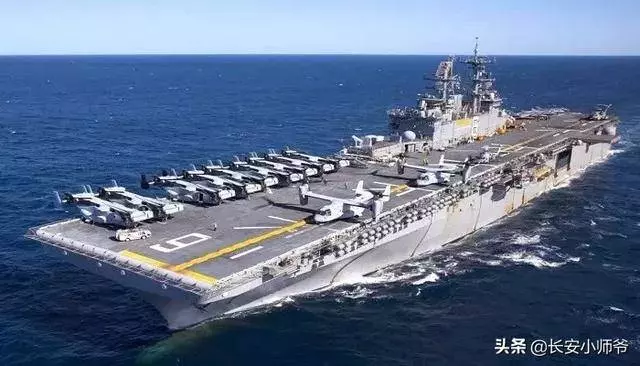 這是傳說中的075?中國海軍又一新艦現身!排水量全球老二