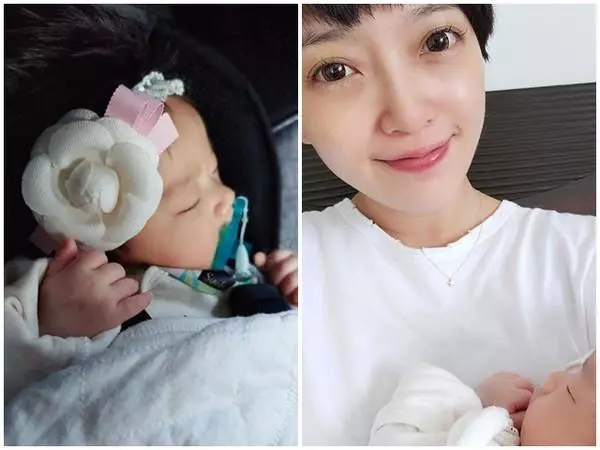 女兒「正臉照」3個月後曝光! 根本「縮小版貝童彤」五官神複製