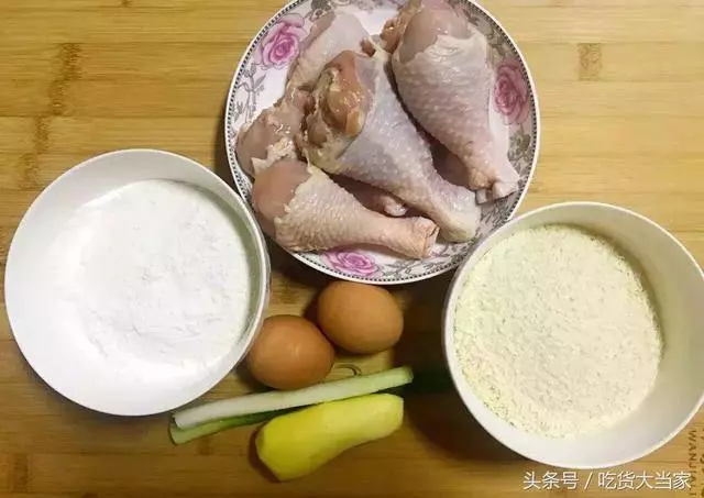 炸雞腿再也不用買了,去肯德基隨大姐姐偷學的方法,方法超級簡單!!