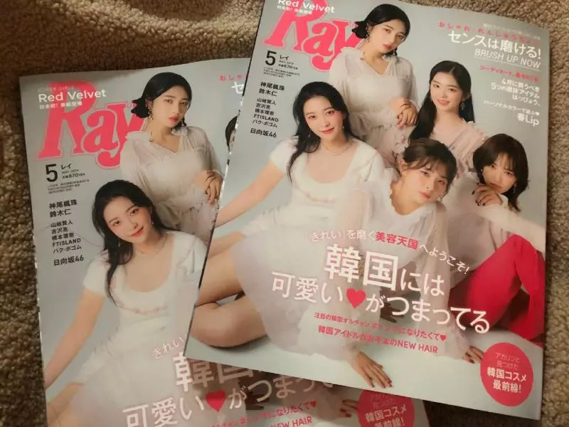 [Red Velvet][分享]190321 RV日本雜誌《Ray》內頁掃圖搶先看仙氣十足～