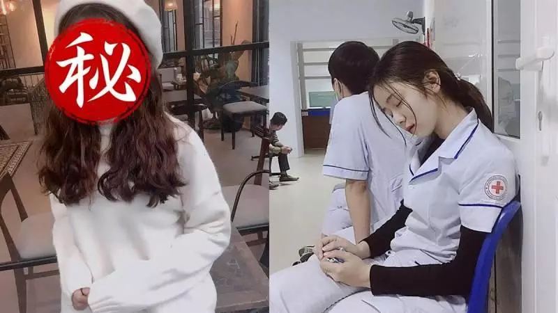 21歲甜美護士累到打瞌睡 網暴動:揪團看診