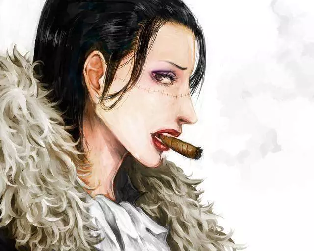 海賊王:老沙早期使用電話蟲,爆出女性厚嘴唇的形象,真是女的?