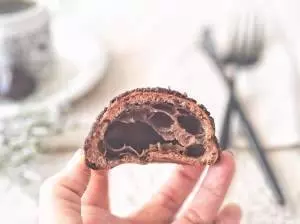 巧克力酥皮泡芙，歡迎大家分享。。。