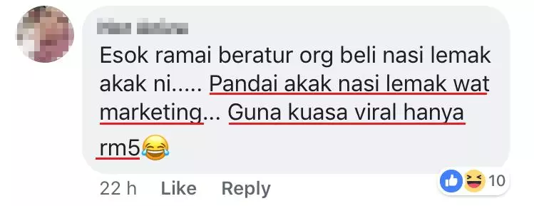 大馬男子吃Nasi Lemak吃到RM5! 網友:現在連Nasi Lemak都有Jackpot了!