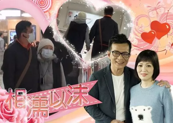 黃日華妻子大病初癒老態龍鍾,夫妻逛街十指緊扣很恩愛!