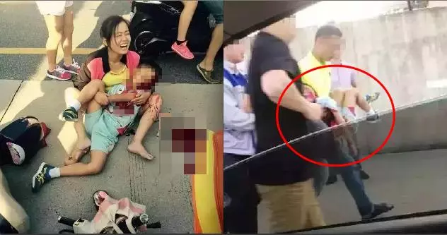 血的教訓!孩子沒了,媽媽跪地崩潰大哭!家長接送孩子千萬小心,所有台灣人都快來看....