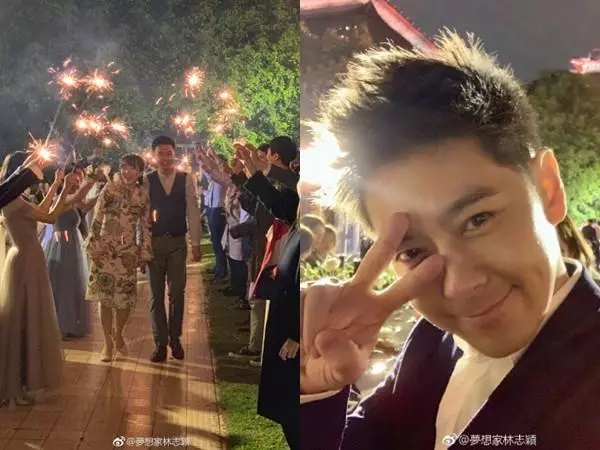 林志穎小弟結婚! 3輛千萬超跑迎親送祝福