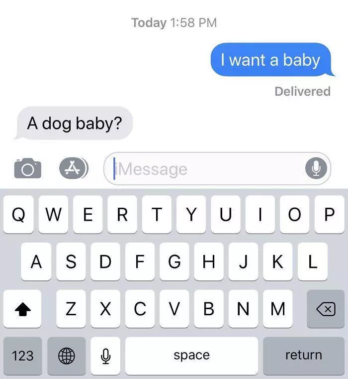 女友傳「我想要一個寶寶」~怎麼知道男友給了30個爆笑神回覆