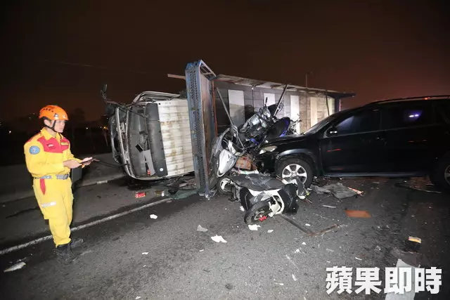 屍塊四散!國道8車連環撞1死 肇事駕駛噴對向遭拖行55公尺