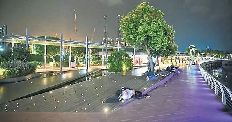 入境賭博實為打工 印尼人露宿新國街頭