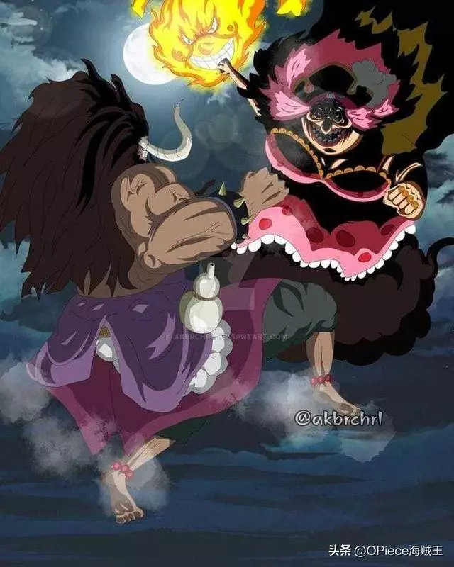 BIG MOM海賊團 VS百獸海賊團,和之國爆發兩大四皇之間的恩怨