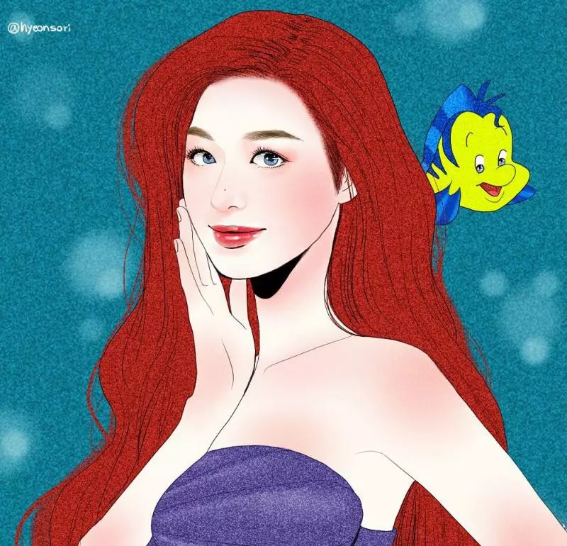 她把韓國女明星完美變身「迪士尼公主」 網友看完狂讚:Jennie果然是公主!