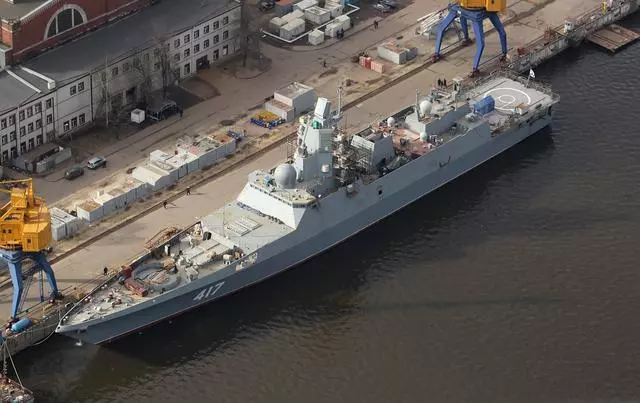 俄最新神盾護衛艦正駛向青島,放大改進型在研製,可媲美052D