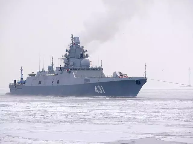 俄最新神盾護衛艦正駛向青島,放大改進型在研製,可媲美052D