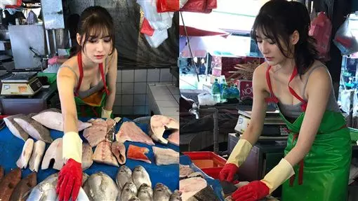 遭爆勾小開爽過夜…「最美低胸魚販」淚訴:被人設計