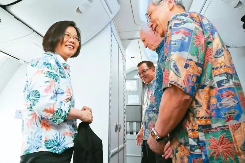 會夏威夷僑界 蔡總統:拚改革 只有我較憨膽