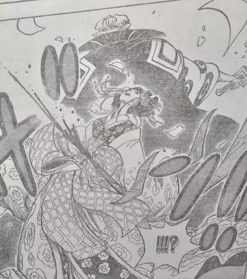 海賊王933情報:狂四郎拔刀砍向小紫,黑炭大蛇果實竟是幻獸種