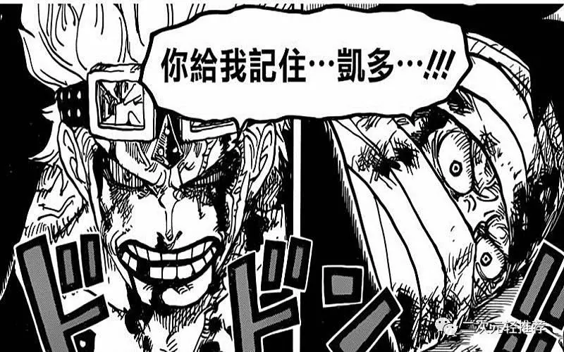 海賊王938話:基德與凱多交手,大蛇被狂死郎一家圍攻,索隆負傷!