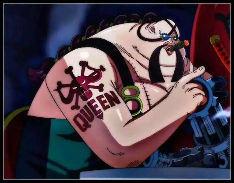 海賊王938話預測:QUEEN被大媽一拳擊飛,黑刀的秘密被揭開!