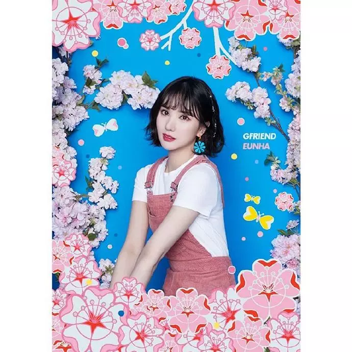 [GFRIEND][分享]190328 置身於粉藍夢境中…銀河X RAVI 百事可樂合作花概念照公開
