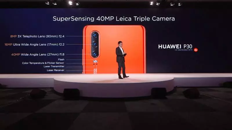 Huawei P30和P30 Pro終於公布!只需RM3682!Leica四攝!可Zoom 50倍!