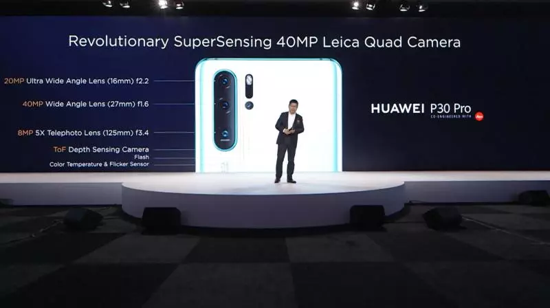 Huawei P30和P30 Pro終於公布!只需RM3682!Leica四攝!可Zoom 50倍!