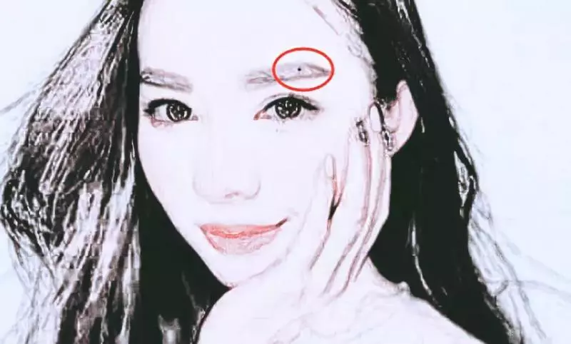 女人臉上5大吉痣,吃得好,穿得好,嫁得好