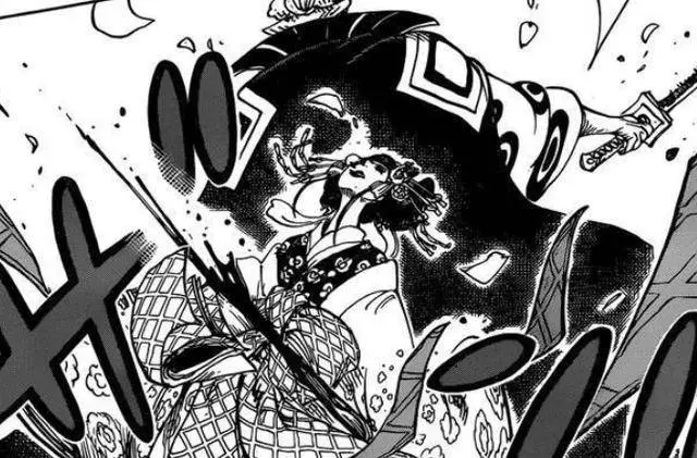 海賊王938話:小紫不是日和,狂死郎幫小紫開葬禮,索隆秋水沒了
