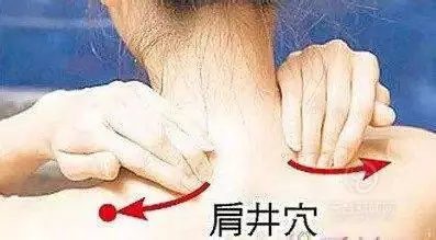 肩井穴,放鬆身心的特效穴
