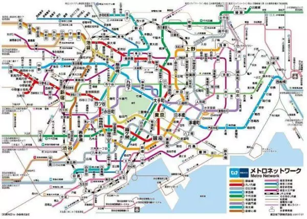 東京電車交通不再卡卡!一次搞懂東京各家鐵路公司所有路線!