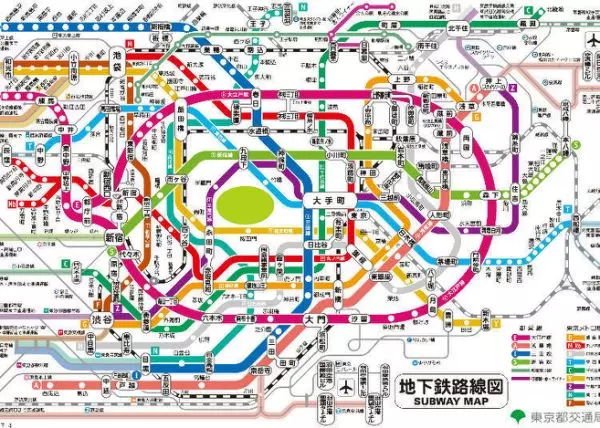 東京電車交通不再卡卡!一次搞懂東京各家鐵路公司所有路線!