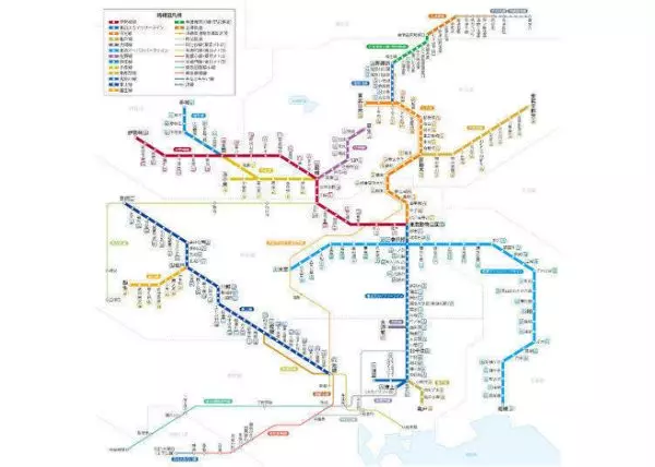 東京電車交通不再卡卡!一次搞懂東京各家鐵路公司所有路線!