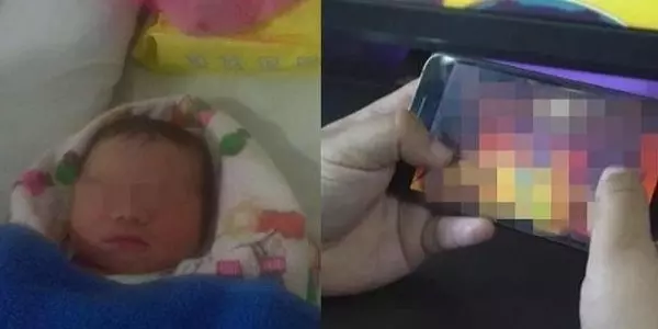 產婦生下寶寶,寶爸卻一心玩手機!害寶寶和寶媽先後離世!