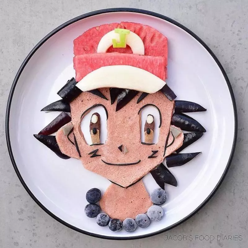 讓孩子不再挑食!巧手媽把食物變身「超精緻卡通人物」 烏蘇拉「章魚頭髮」真的神還原