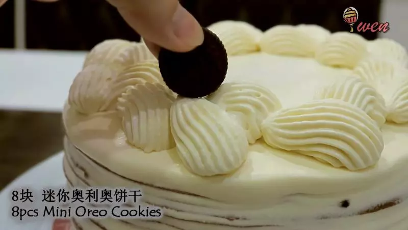 OREO千層蛋糕!超好吃又無需烤箱!