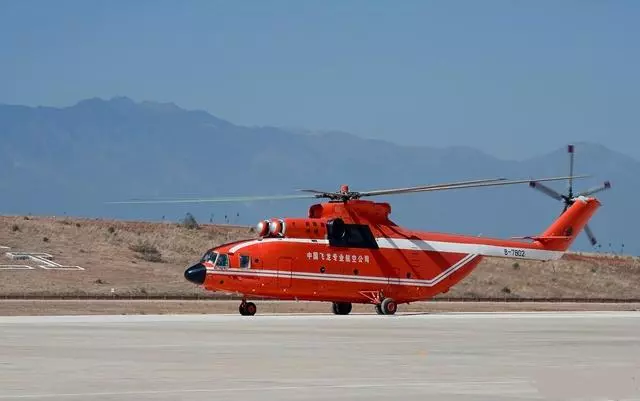 中國曝光重型直升機性能可比美國最新款,一次帶兩輛裝甲車上高原