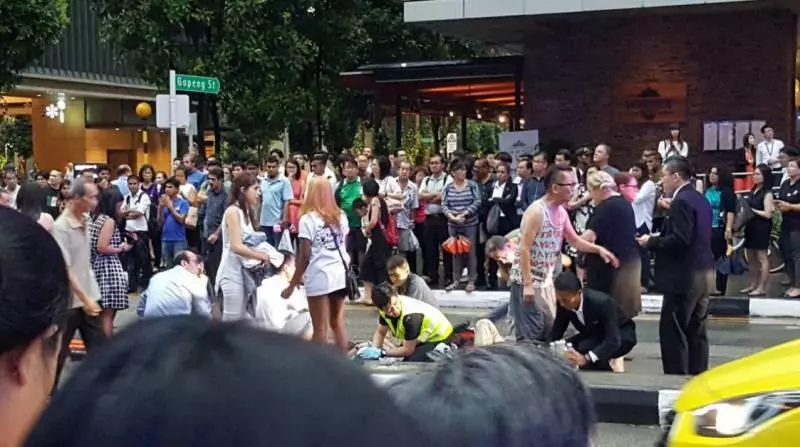 (新加坡) 百萬經紀醉駕馬賽地 撞飛4路人毀車 有錢人就很了不起嗎?