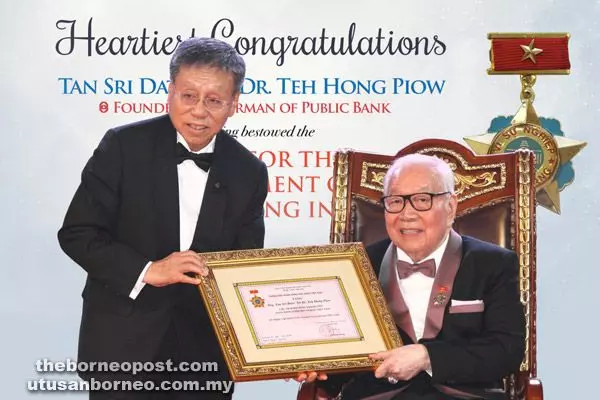 振奮人心!敦馬親自邀請出任大馬國家經濟行動理事會唯一重量級金融界代表,丹斯里鄭鴻標接班人華麗亮相!